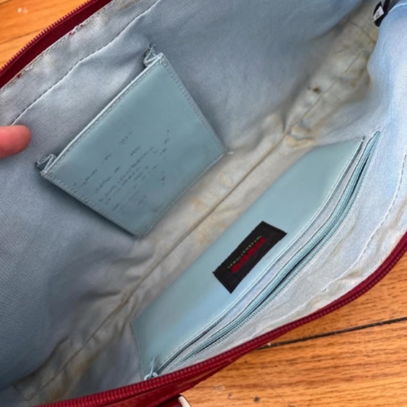 Hobo International Burgundy Vintage Y2K East West Bag - Picture 6 of 7